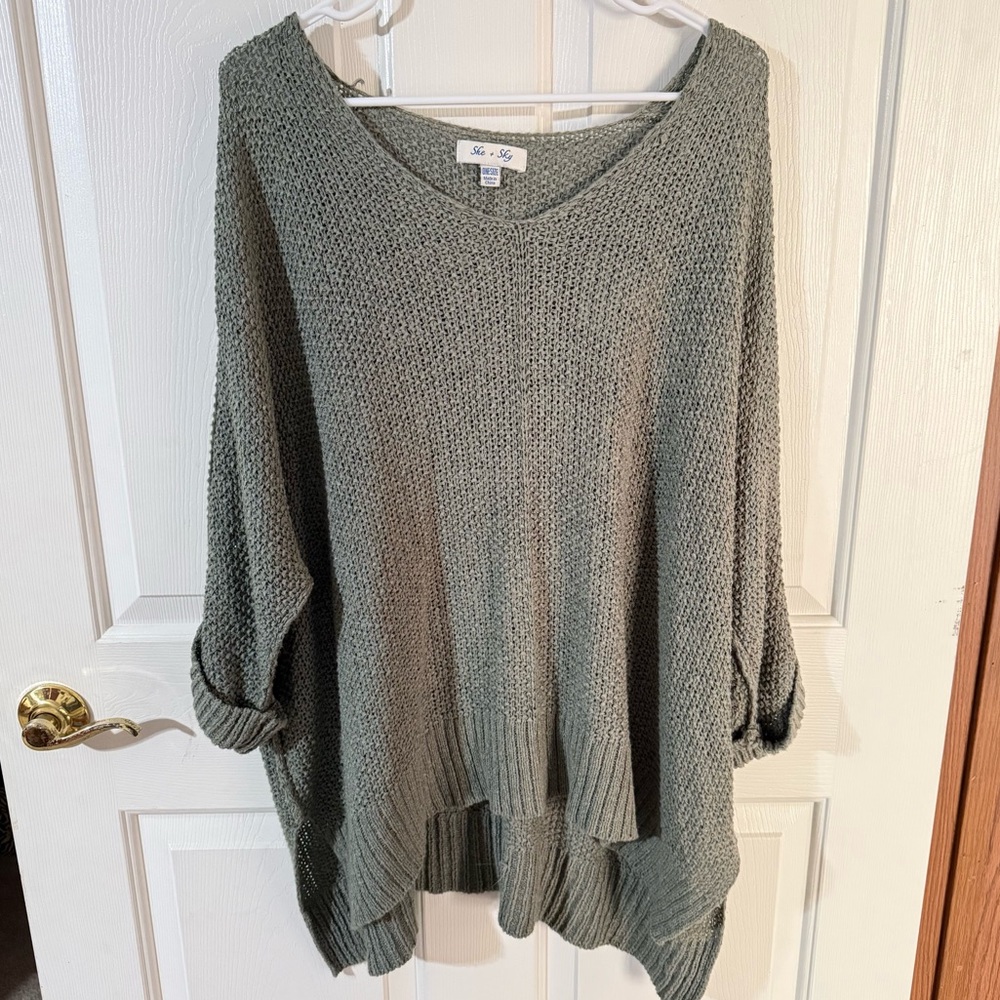 She + Sky Sweater